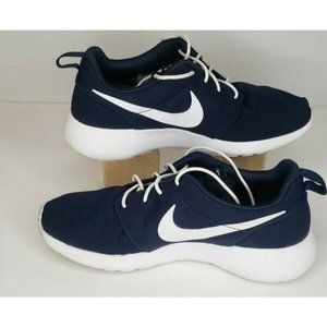 Men’s Nike Roshe Run Blue & White Running Shoes